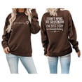 thumbnail image 1 of Huaizzzy Chandail de Mode d'Hiver pour Femmes, Imprimé Festif de Noël, Haut à Col Rond, Chandails et Robes Ajustés pour Femmes avec Cardigan Assorti, Hauts Décontractés et Chauds pour Femmes, Chandail pour Femmes, Chandail à Capuchon à Rayures Colorées pour Femmes, 1 of 4