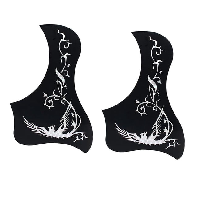 de guitarra acústica de 2 piezas de 40/41 pulgadas, de guitarra con shamjiam Acoutic Guitar Pickguard