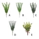 thumbnail image 3 of Moyic 3 piezas ABS planta falsa reemplazo simulación oficina balcón restaurante café casa café hojas artificiales ornamento Arboles Artificiales Tipo 3 Moyic HA083945-03, 3 of 6