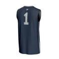 thumbnail image 3 of Unisex GameDay Greats #1 Navy New Hampshire Wildcats Lightweight Collegiate Basketball Fashion Jersey, 3 of 4