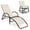 Beige, variant on Zaverox 2-in-1 Outdoor Rocking Chair with 4-Position Adjustable Backrest for Patio, Porch, Poolside – Comfortable Folding Design for Garden and Lawn Use