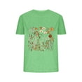 thumbnail image 2 of Aloohaidyvio Graphic T Shirts for Women,Summer Womens Vintage Flowers Crew Neck Printed Shirt Spring Boho Flower Graphic Tee 2024 Wildflower Botanical Short Sleeve T Shirt, 2 of 4