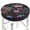 12 inch, variant on Picia Forest Mushroom Skull pattern Round Stool Covers Comfy Seat Covers Stretch Removable WashableChair Slipcover Round Bar Chair Cushion Cover-12 inch