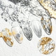 thumbnail image 2 of Multi-Color Nail Foil Set | Easy-to-Stick Golden Sally Net Design - Manicure Decor for Women, 2 of 8