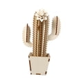 thumbnail image 4 of Raindrops 1 Set Hollow Out Beige Cactus Decorations for Home and Balcony, Stylish Indoor Outdoor Pieces, 4 of 8