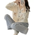 thumbnail image 2 of Pijama De Mujer Pantalones De Pijama De 2 Piezas, 2 of 4
