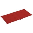 thumbnail image 4 of Charmma Garden Chair Cushions 4 pcs Red 39.4"x19.7"x1.2", 4 of 7