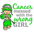 thumbnail image 3 of CafePress - Combat Girl General Lymphoma - Women's Dark Pajamas, 3 of 4