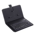 thumbnail image 1 of CAROOTU Clavier Bluetooth Sans Fil avec Housse en Cuir Mini Support Slim, 1 of 7