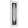 thumbnail image 1 of Metallic Feather, Silver Shadow Box, 1 of 5