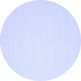 thumbnail image 1 of Ahgly Company Indoor Round Abstract Blue Contemporary Area Rugs, 5' Round, 1 of 4