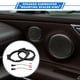 thumbnail image 2 of Anillo Espaciador de Altavoz Unique Bargains Adaptador de Altavoz Tweeter para GMC Yukon 2015-2022 para 6x9'' ABS 2 Set, 2 of 7