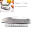 thumbnail image 4 of Hand Fingernail Brushes, Stainless Steel Vegetable Cleaning Scrubber Brush Nylon Bristle Onion Fish Garlic Odor Remover Versatile  for Kitchen, 4 of 7