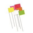 thumbnail image 2 of Bon Tool 84-845 Marking Flags 2 1/2" X 3 1/2" X 21" Fluorescent Pink(1000/Pkg), 2 of 5