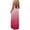 A-Pink338, variant on Puliio Womens Maxi Dresses Gradient Cami Low Back Drawstring Loose Flowy Beach Vacation Wear Dress