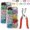 2PC,B, variant on No Sew Button Repair Kit,Metal Snap Buttons with Fastener Pliers Kit,Stainless Steel Snap Fastener Crimping Pliers Set,Sew-Free Snap Fastener Plier Kit,For Fabric,Clothes,Crafts and DIY Projects