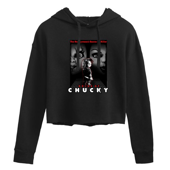 Chucky - Honeymoon's Gonna Be Killer - Juniors Cropped Pullover Hoodie