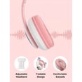 thumbnail image 3 of Audífonos Bluetooths 5.1 BLOOSOM Diadema Orejas De Gato Rosa, 3 of 5