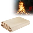thumbnail image 1 of Manta de soldadura plegable para la almohadilla de aislamiento de la vertebral para acampar BBQ de picnic 100cmx100cm, 1 of 8