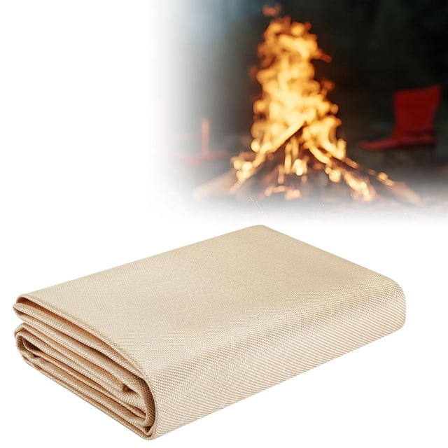 Manta de soldadura plegable para la almohadilla de aislamiento de la vertebral para acampar BBQ de picnic 100cmx100cm