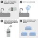 thumbnail image 2 of Solución limpiadora para afeitadoras eléctricas Essential Values, 3 botellas, 2 of 8