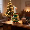 thumbnail image 6 of 7 Inch Christmas Tree Desk Goose Outfit, Holiday for Mini Goose Statue, Home & Office Desktop Decoration, Cute Shelf Display Accessory for Autumn & Christmas Party, 6 of 7