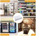 thumbnail image 3 of Distributeur de Boissons à Ressort Réglable en Largeur, Organisateur de Canettes Auto-Push pour Soda, Bière, Vin, 6 Rangées 15 Po Support de Boissons pour Réfrigérateur, 3 of 8