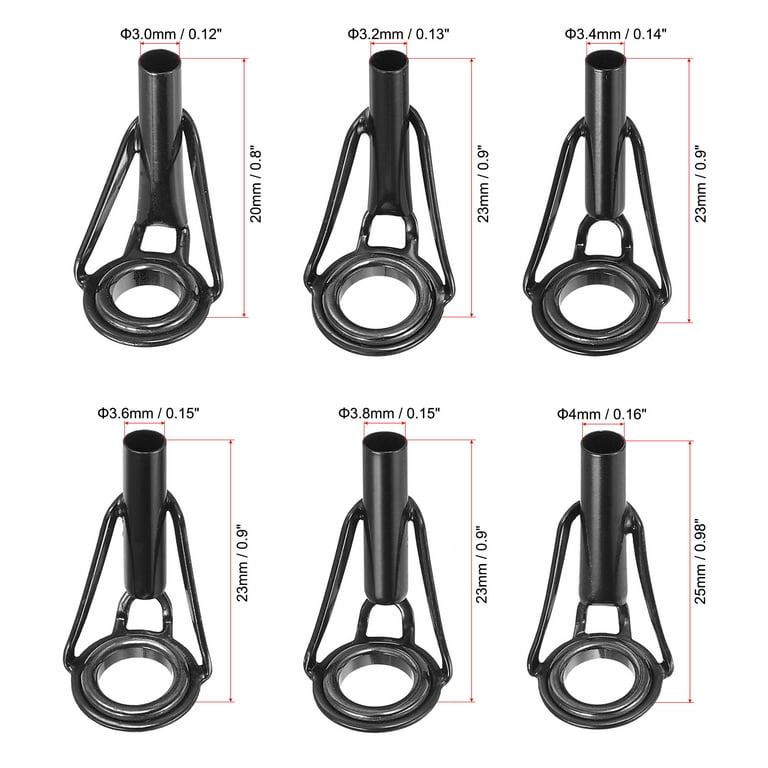 replacement fishing rod tips walmart Toddmomy 8pcs Set Micro Rod Tip Repair Kit Stainless Steel Guide Ring Fishing Accessory Kit Portable : Sports & Outdoors Note Use the appropriate size and type of replacement tip for your fishing rod to ensure a proper fit. Black Fishing Rod Repair Kit