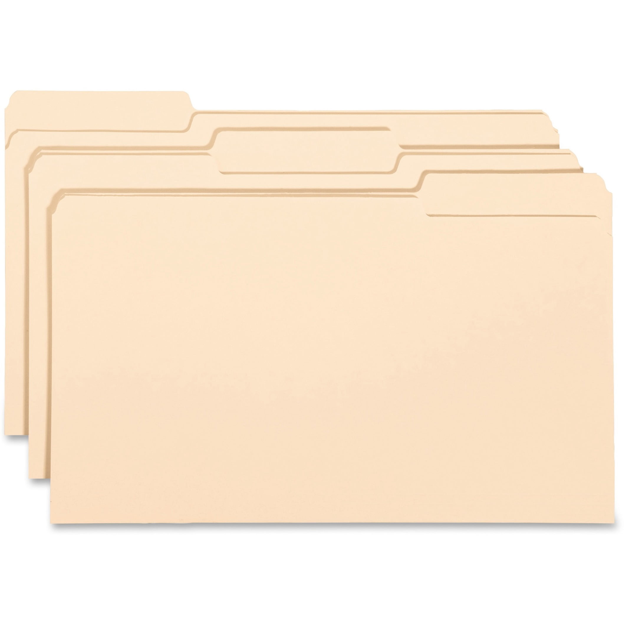 Business Source, BSN43560, Manila Interior File Folders, 100 / Box, Manila