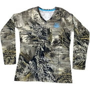 Women's Long Sleeve Camo Tshirt, Max 1XT