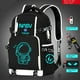 thumbnail image 2 of Mochilas escolares luminosas impermeables para niños, mochila escolar para niños, bolsa para libros primaria, 2023 xuanjing  unisex, 2 of 2