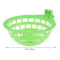 thumbnail image 2 of Miangastore 2Pcs Plastic Parakeet Nest Portable Bird House Hollow-out Parrot Nest Bird Accessory, 2 of 8