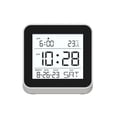 thumbnail image 1 of Home Trends PL  White LCD Clock, Alarm Clock, 1 of 4