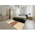 thumbnail image 4 of Ahgly Company Indoor Rectangle Patterned NavajoWhite Gold Area Rugs, 6' x 9', 4 of 6