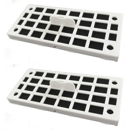 Replacement Air Deodorizer Filter Compatible GE Cafe Series Refrigerator Odor Removed - 2 (Ge Cafe Cs980snss Best Price)