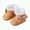 Khaki, variant on Baby Boots 6-12 Months Baby Boy Girl Soft Fleece Booties Stay On Slippers Socks Shoe Non Skid Gripper Toddler First Walkers Winter Ankle Crib Shoes(White,5)