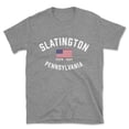 thumbnail image 1 of Slatington Pennsylvania Patriot Men's Cotton T-Shirt, 1 of 1