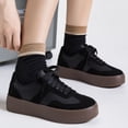 thumbnail image 4 of CHICVOMEY Women's Fashion Sneakers for Women Platform Sneakers Casual Tennis Shoes with Anti-Slip Rubber Sole for Casual Office Wear, 4 of 9