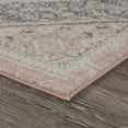 thumbnail image 6 of 8â€™ x 10â€™ Gray and Soft Pink Traditional Area Rug, 6 of 7