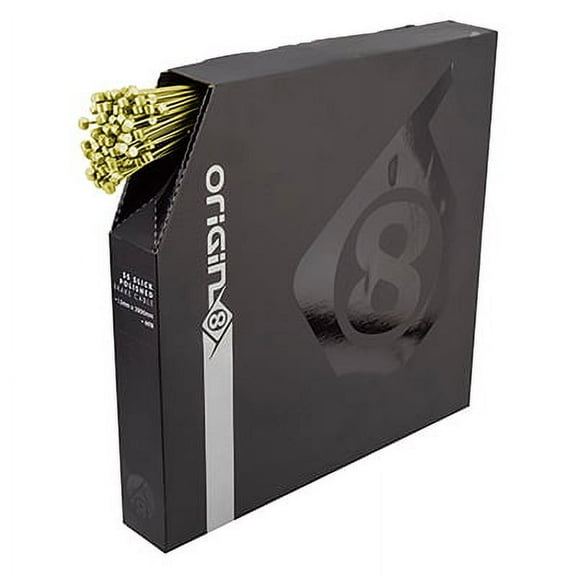 ORIGIN8 CABLE BRAKE OR8 WIRE SS SUPERSLICK ELECTROLYSIS 1.5x2800 MT GD BOXof50