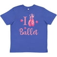 thumbnail image 3 of Inktastic I Love Ballet Youth T-Shirt, 3 of 5