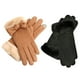 thumbnail image 1 of Guantes de invierno para mujer con dedos para pantalla táctil, cálidos, de gamuza, para enviar mensajes de texto, térmicos, resistentes al viento, color caqui y negro, 1 of 5