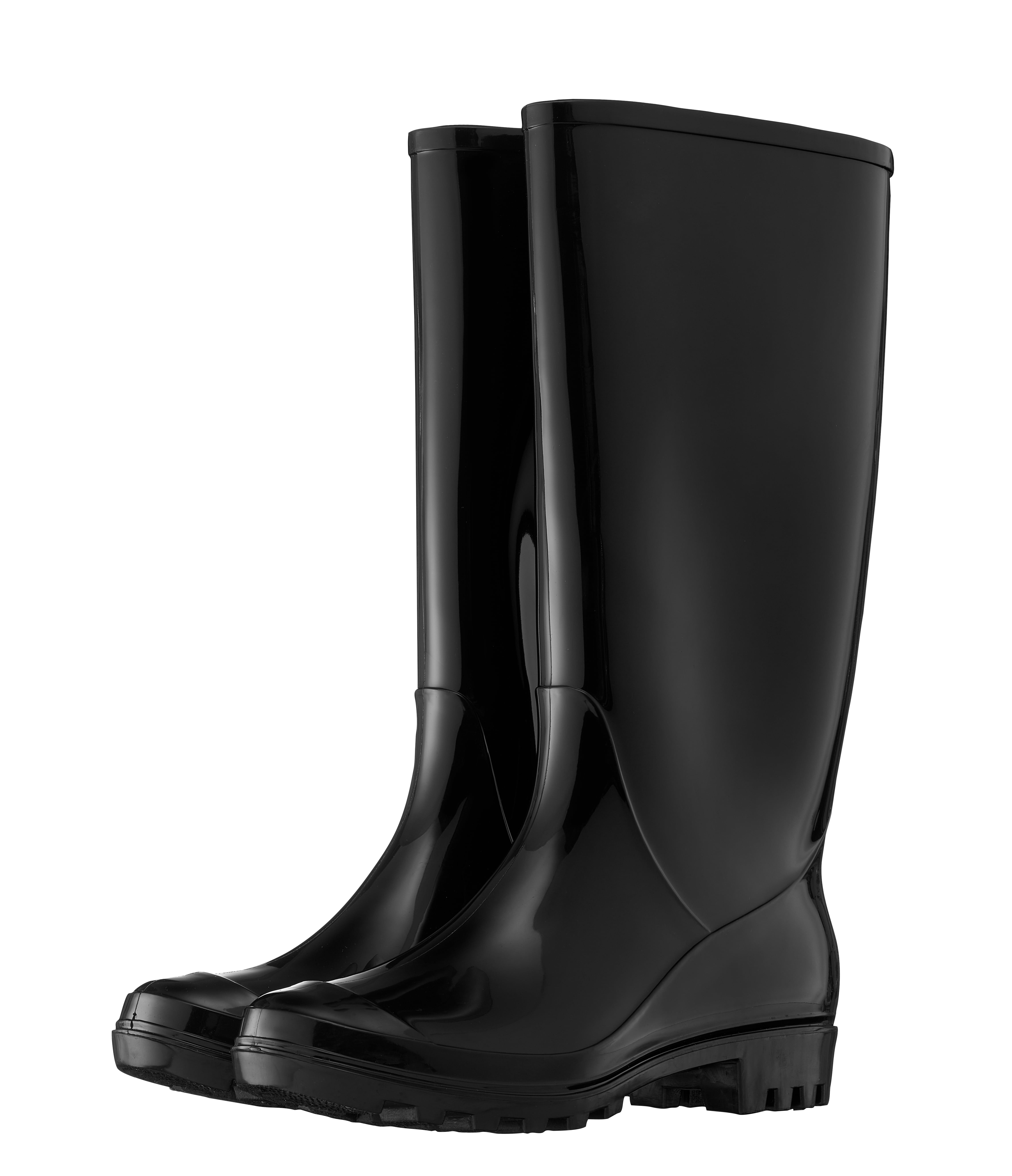 Sporto Women’s Rain Boots Becky Waterproof Boots Black Knee High Boots for Women Womens