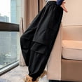 thumbnail image 5 of SXcggal Girls And Boy Overalls Spring And Autumn Girls Big Children's Casual Pants 2024 New Children's Loose Cargo Pants Autumn Clothing Fashionable Comfortable Cargo pants, 5 of 6