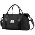 thumbnail image 1 of Bolsos de viaje para mujer, equipaje de mano de fin de semana para mujer, bolso deportivo para gimnasio, bolso de lona para entrenamiento, bolso de hombro para pasar la noche apto para compu, 1 of 5