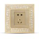 thumbnail image 2 of Interruptor clásico que se adhiere a las calcomanías de pared Enchufe de pared clásico Lámpara decorativa Interruptor de protección para la decoración de la sala de estar, 2 of 5