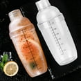 thumbnail image 3 of Thickened Manual Hand Shaking Cocktail Shaker with Clear Scale Bar Bartender Tool, 3 of 8