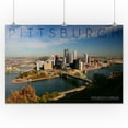 thumbnail image 2 of Pittsburgh, Pennsylvania, Autumn Scene (24x36 Giclee Gallery Art Print, Vivid Textured Wall Decor), 2 of 3