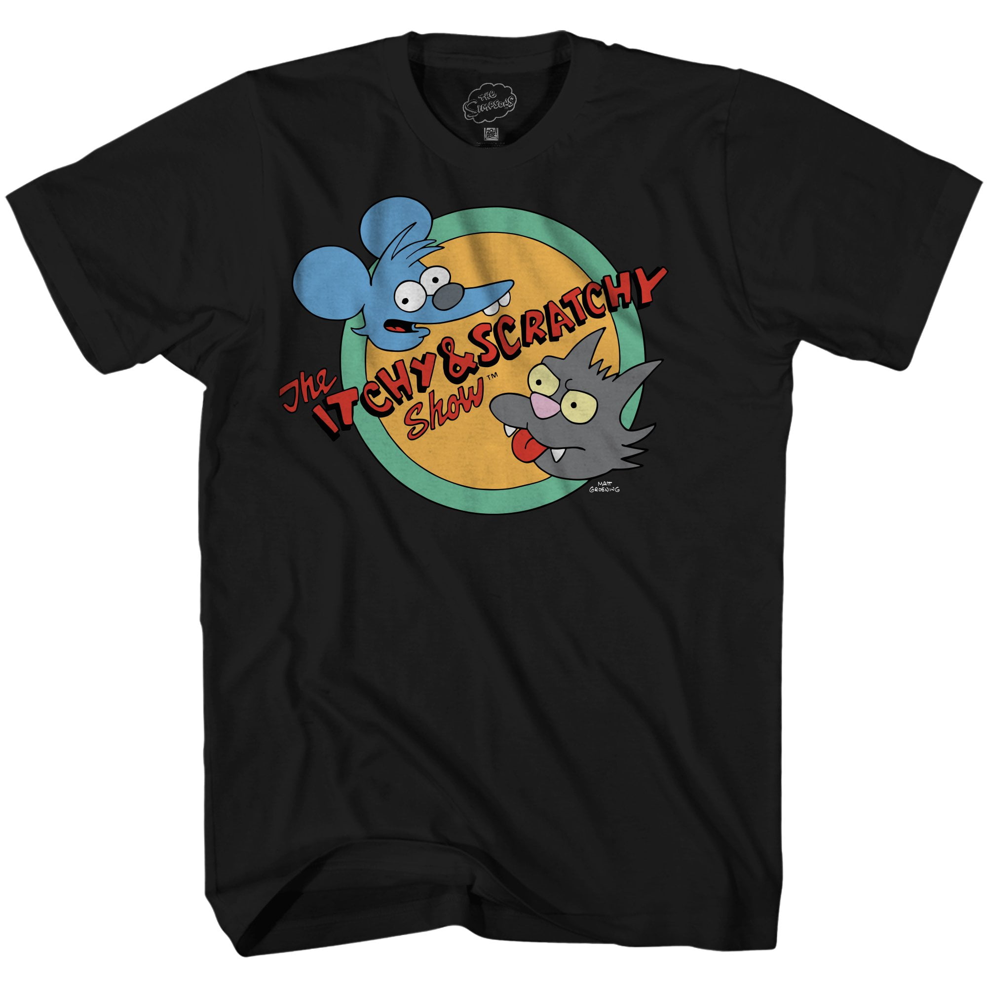the itchy and scratchy show t shirt
