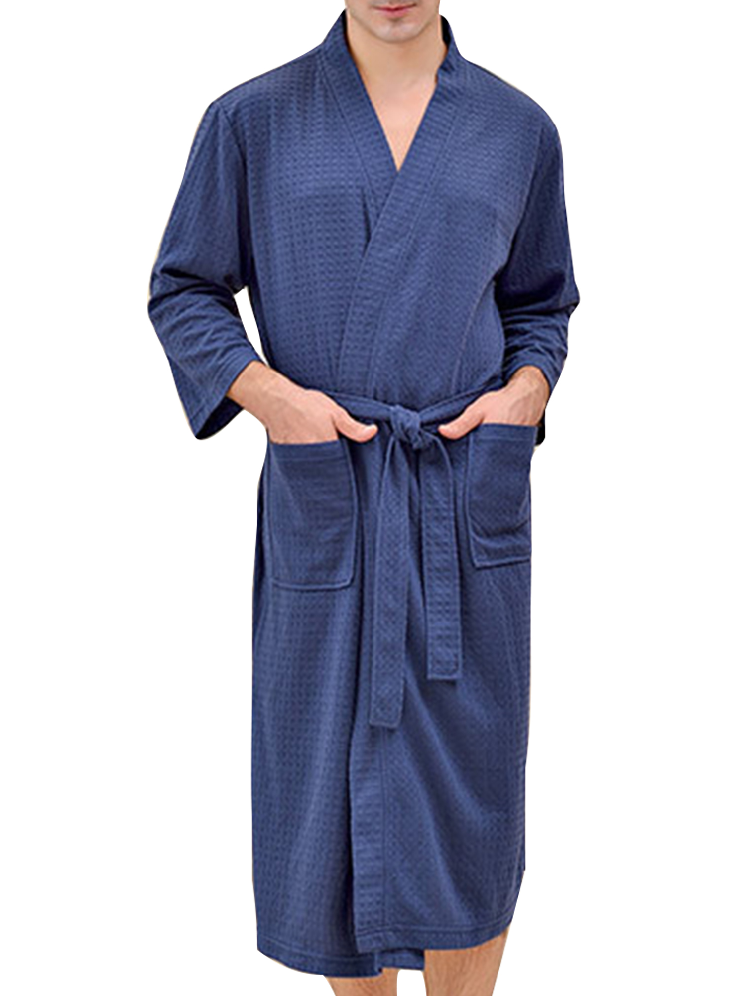 Paille Women Belted Loose Kimono Robe Lightweight Home Bathrobes With